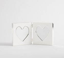 Enamel Heart Bifold Frames | Pottery Barn (US)