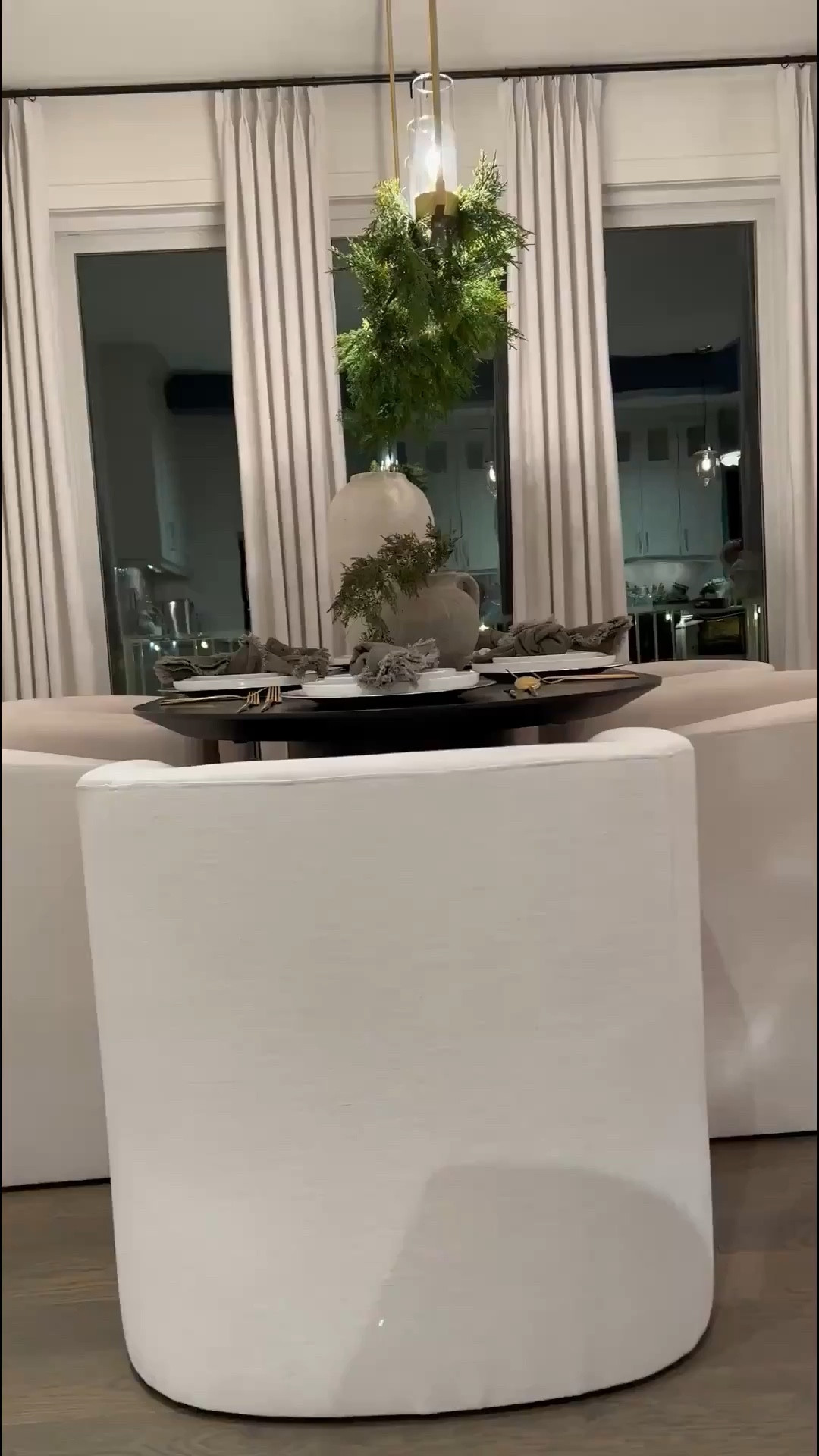 🫶🏽💕 My drapes are in Beige white. ladded two studio Mcgee garlands on the sides of my chandelier

Click below to shop. ☺️

#LTKsalealert #LTKstyletip #LTKhome