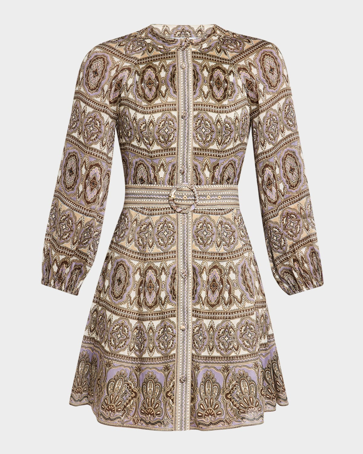 Kumar Belted Mini Dress | Neiman Marcus