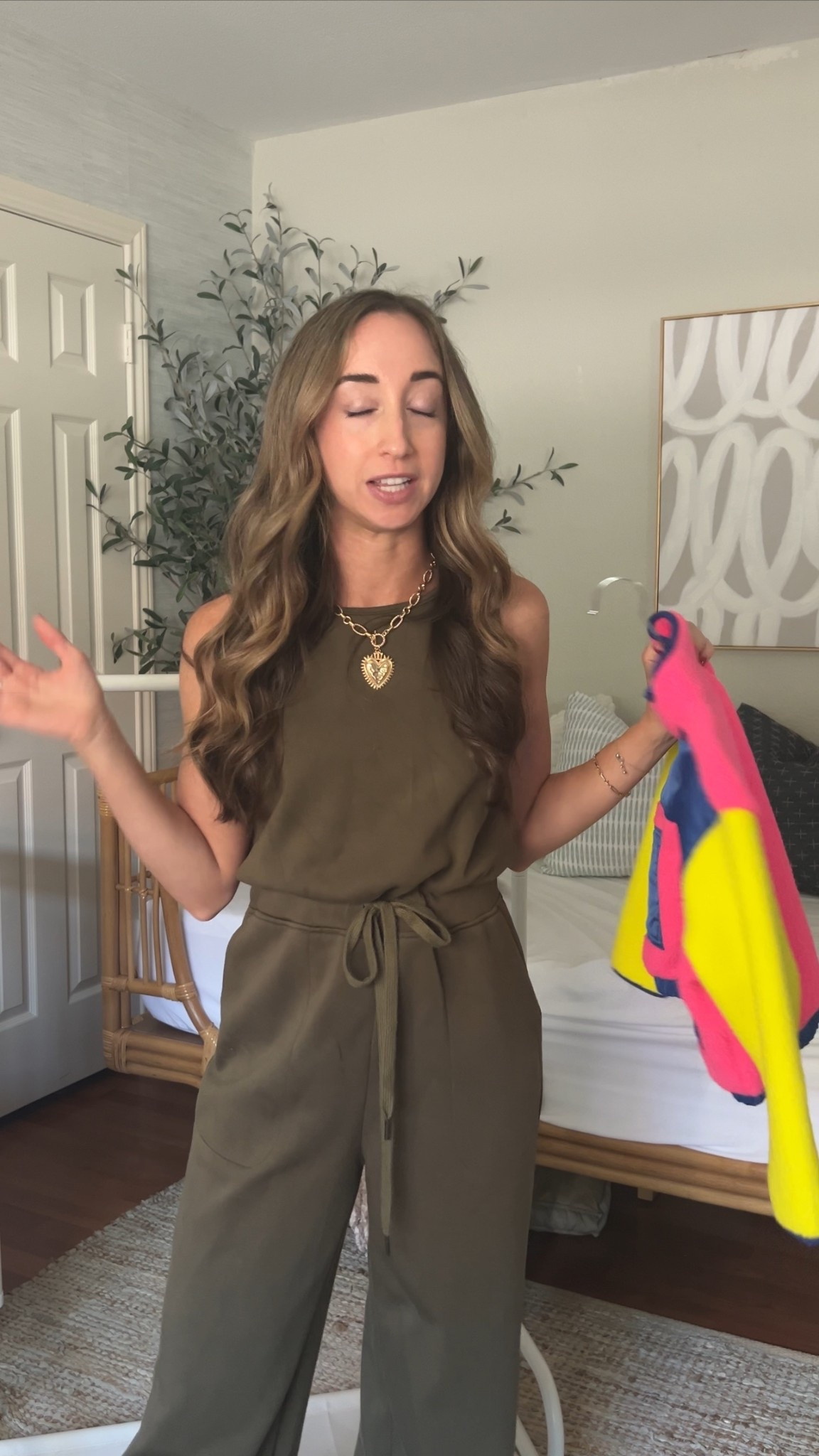 Linking the jumpsuit from the Tiny Magnetics video along with the day bed! 