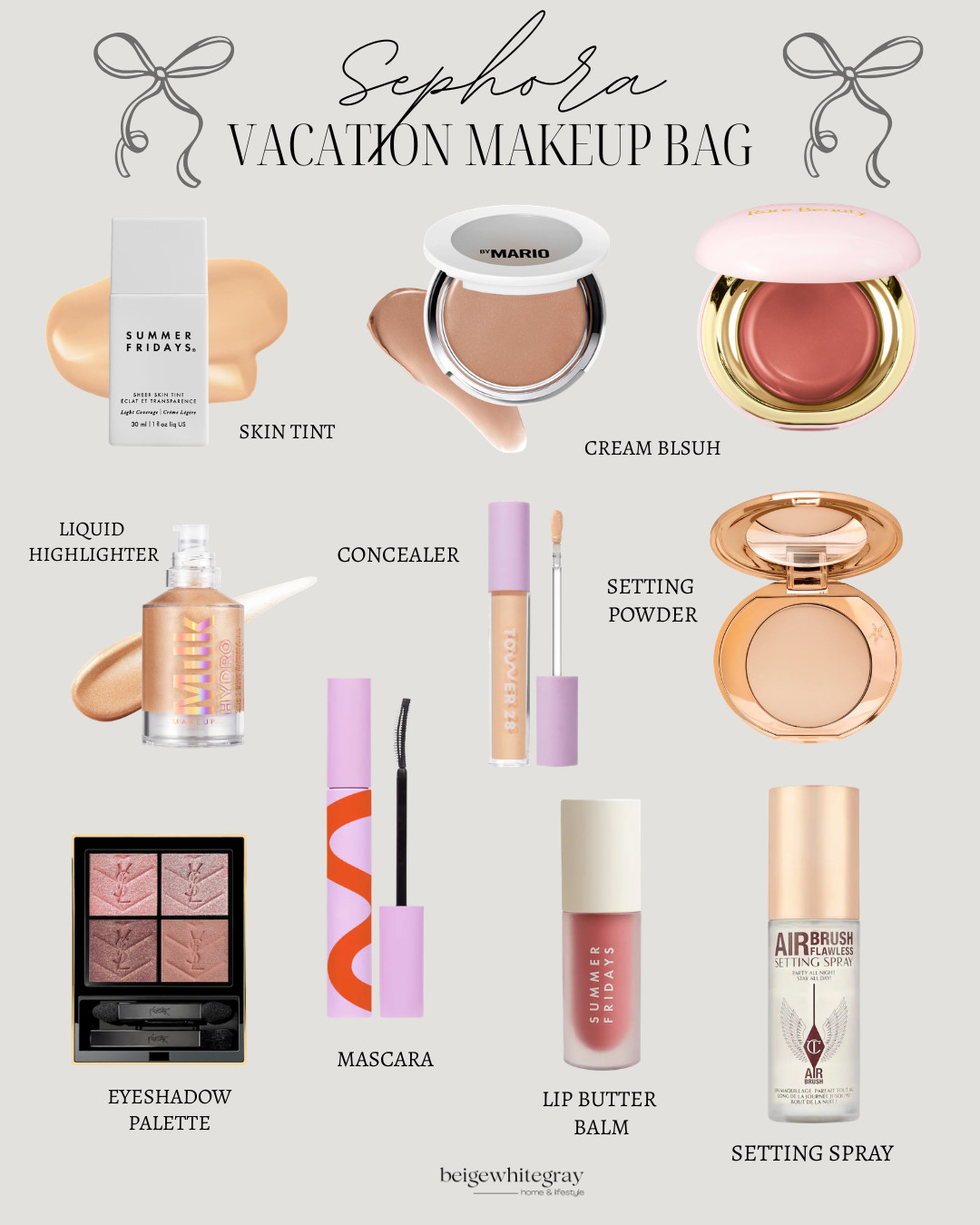 Sephora Vacation Makeup Bag