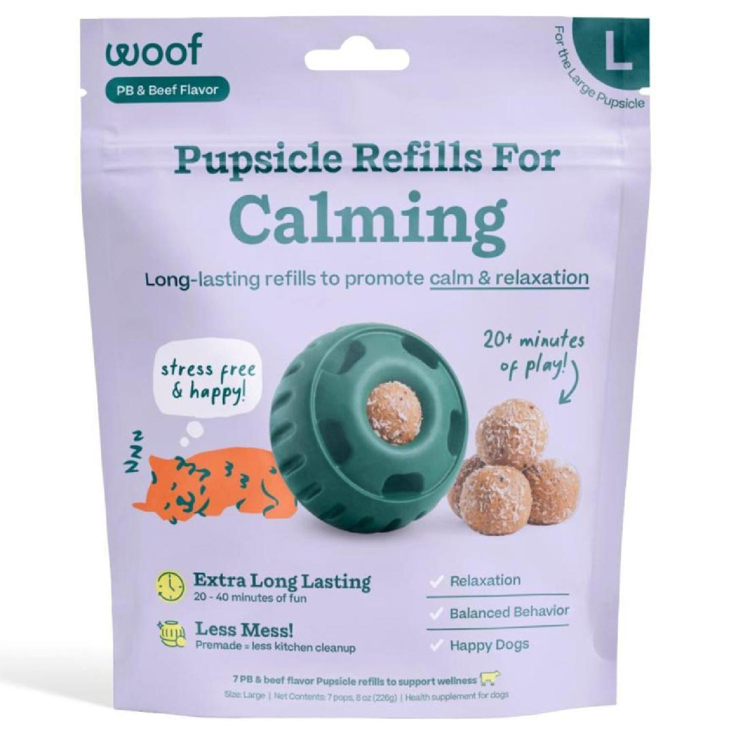 Woof Large Pupsicle Pops - Package of 7 Calming | REI