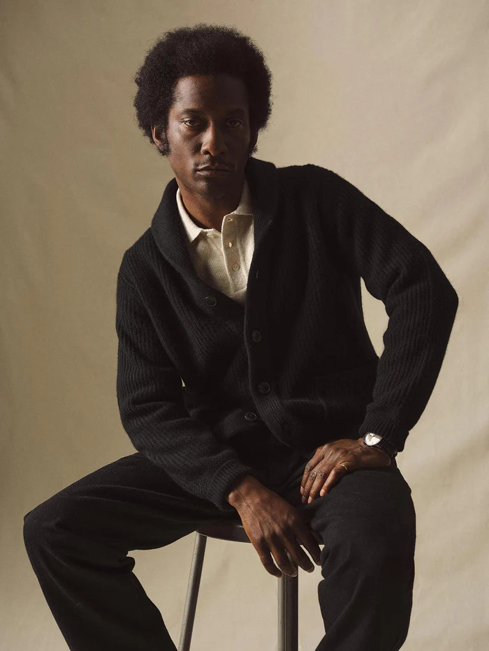 California Cashmere Shawl Cardigan | Buck Mason