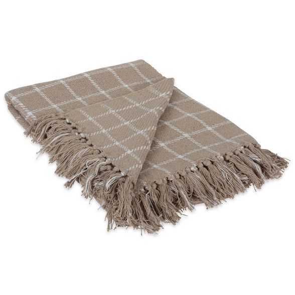 Checked Plaid Throw - Design Imports | Target