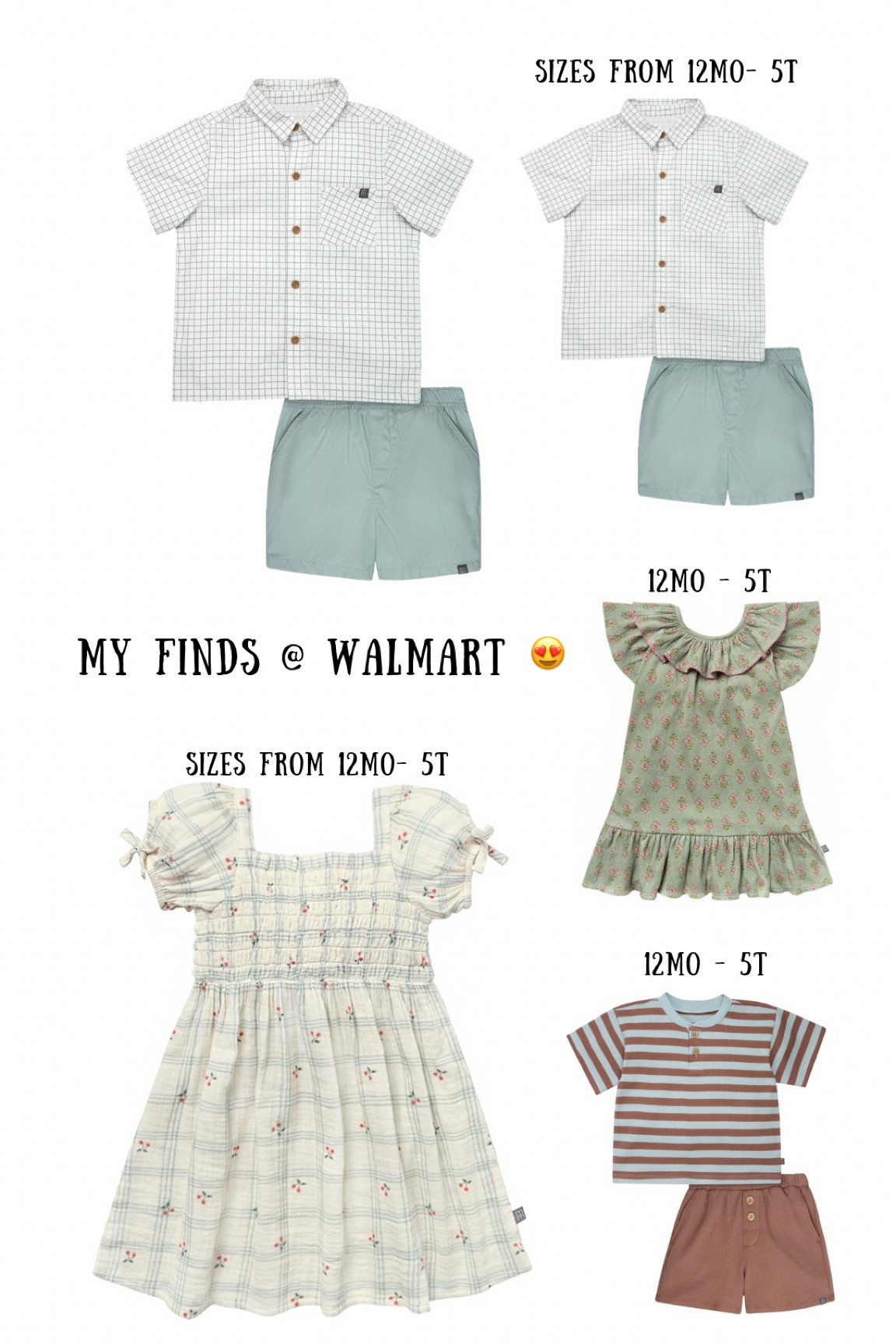 Matching sets for the boys and the most darling dresses for my daughter 😍

#LTKKids #LTKBaby #LTKFindsUnder50