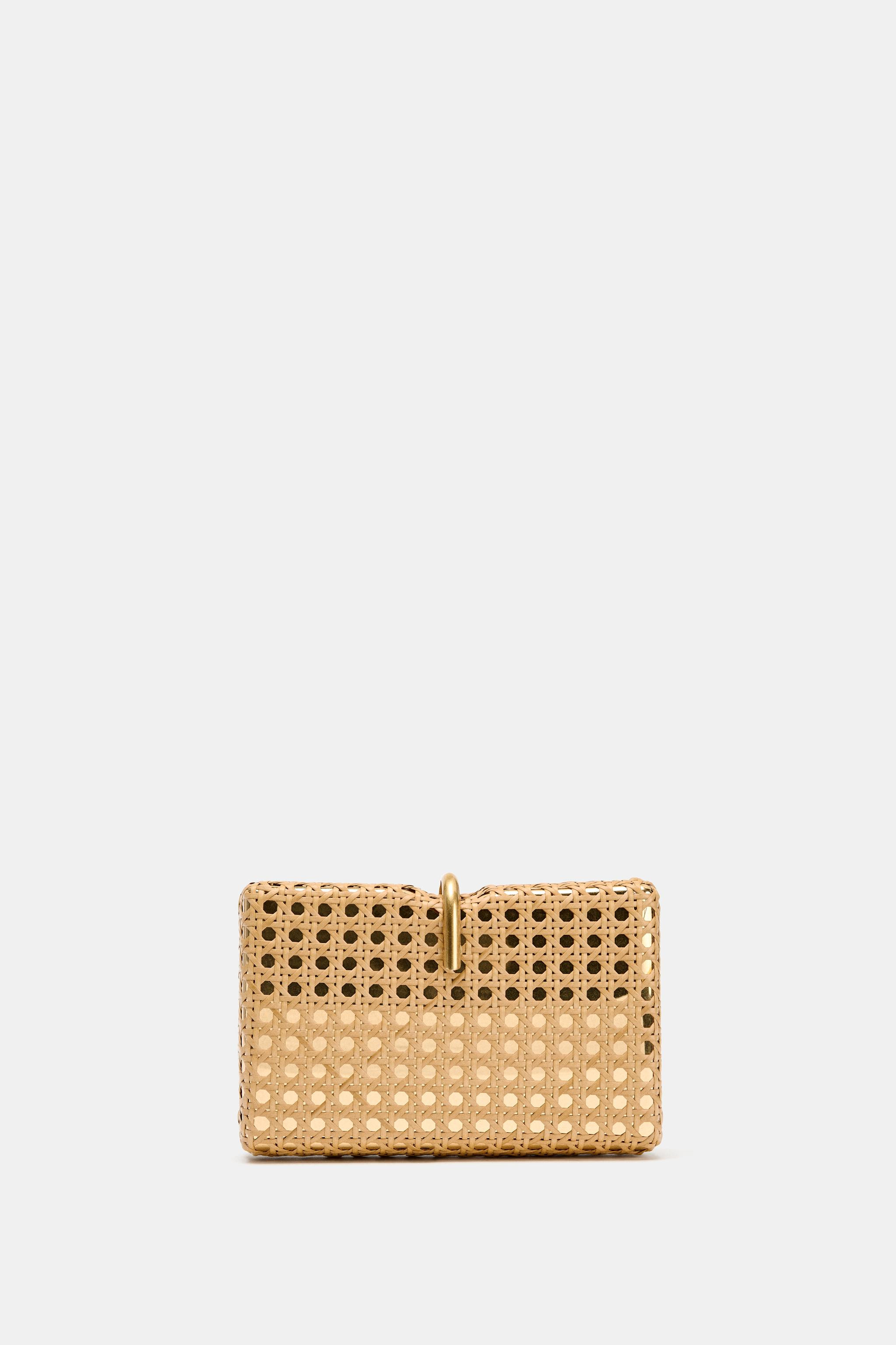 METAL RIGID BOX BAG | Zara UK