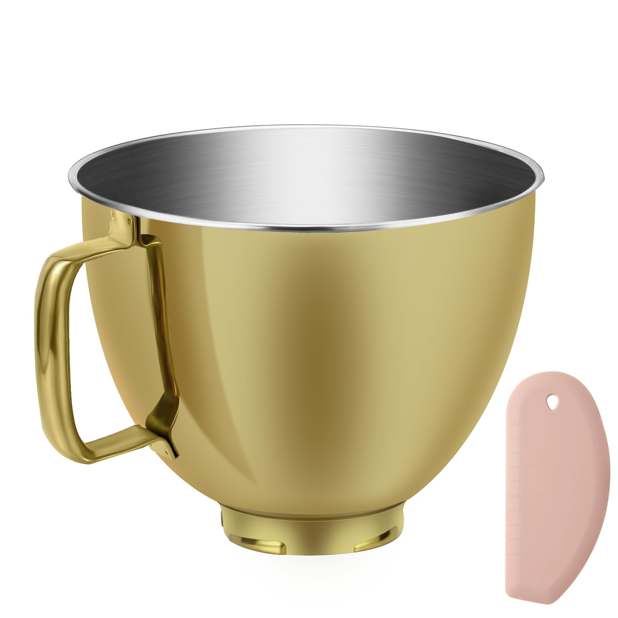 5 Quart Metallic Finish Stainless Steel Mixer Bowl for KitchenAid Classic&Artisan Series 4.5-5 QT... | Amazon (US)