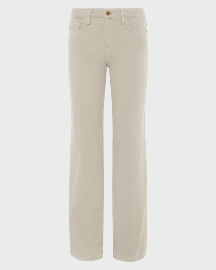 L'Agence Scottie High-Rise Wide-Leg Jeans | Neiman Marcus