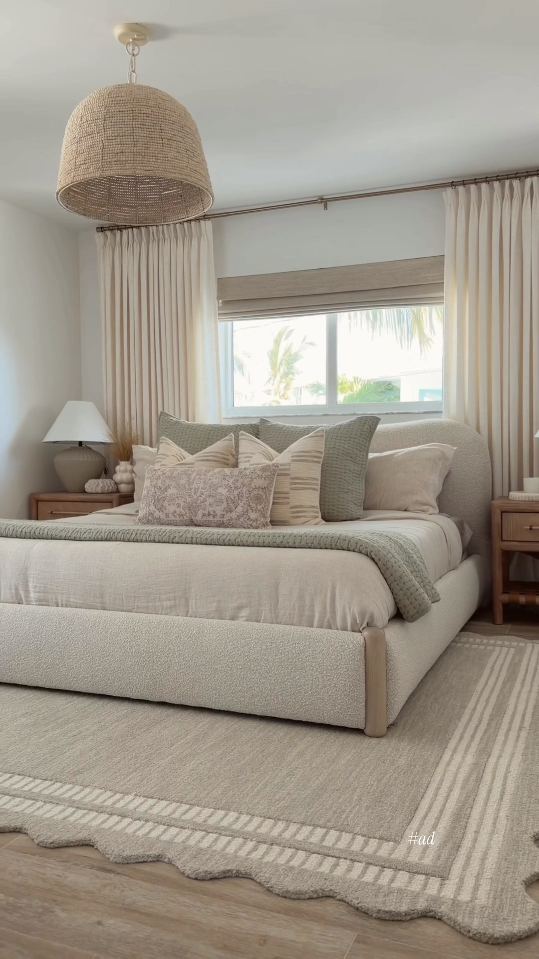 Proof that curtains make or break a room 🤍 These @twopagescurtains Liz pleated curtains added instant height, softness, and that polished designer look.  #ad Use code : JENALVAREZ for 24% off 

Curtain Details: Color - ivory Pleat - triple pleat, Lining - unlined

Woven Roman shade details: wall white woven Roman shades / cordless / blackout 

#twopagescurtains #twopageshome #curtains 


#LTKHome #LTKSeasonal #LTKSaleAlert