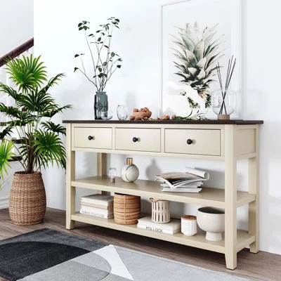 50" Wide 3 Drawer Buffet Table | Wayfair North America