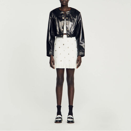 Leather jacket | Sandro US | Sandro-Paris US