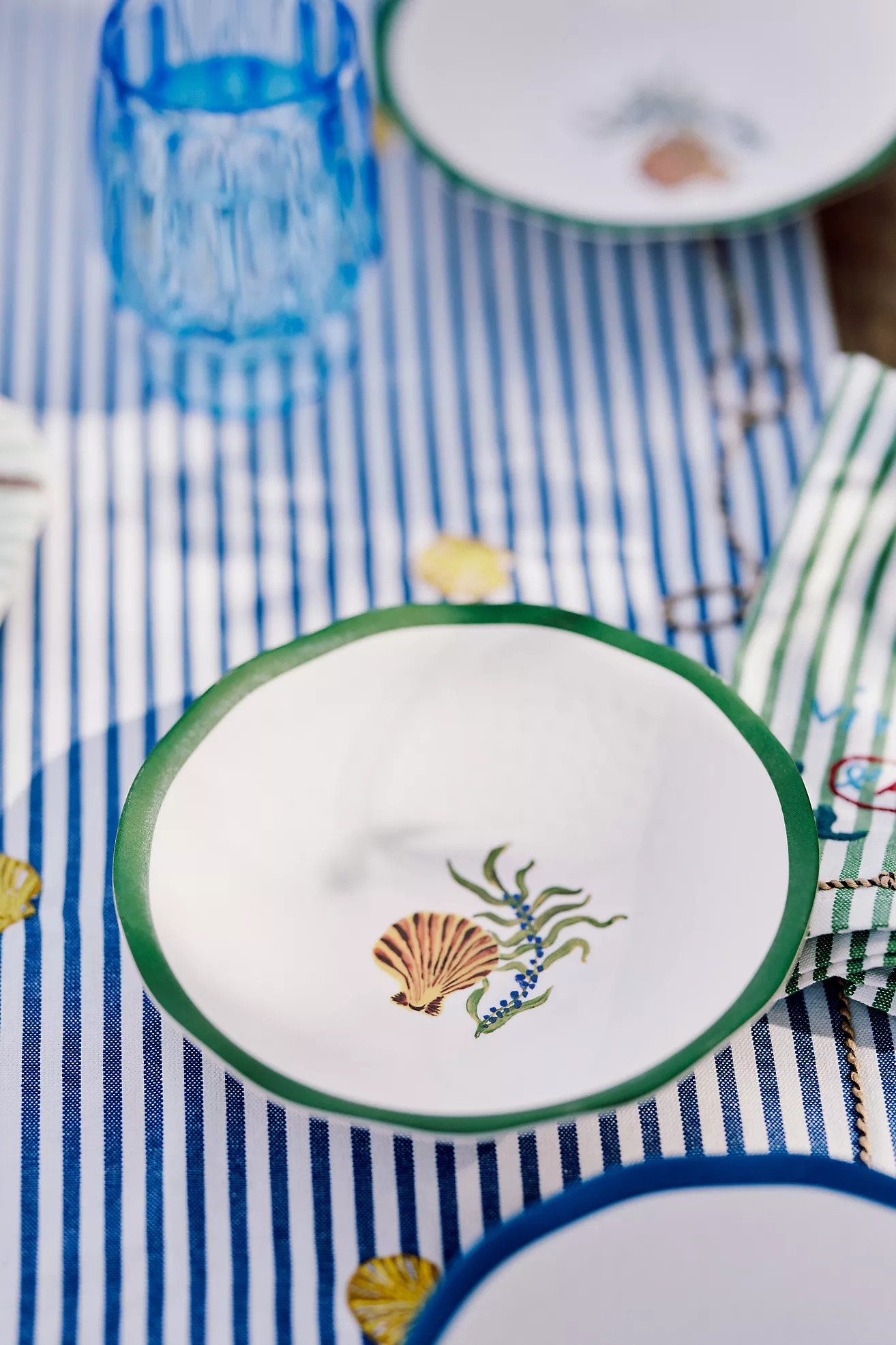 Nathalie Lete By the Sea Melamine Bowl | Anthropologie (US)