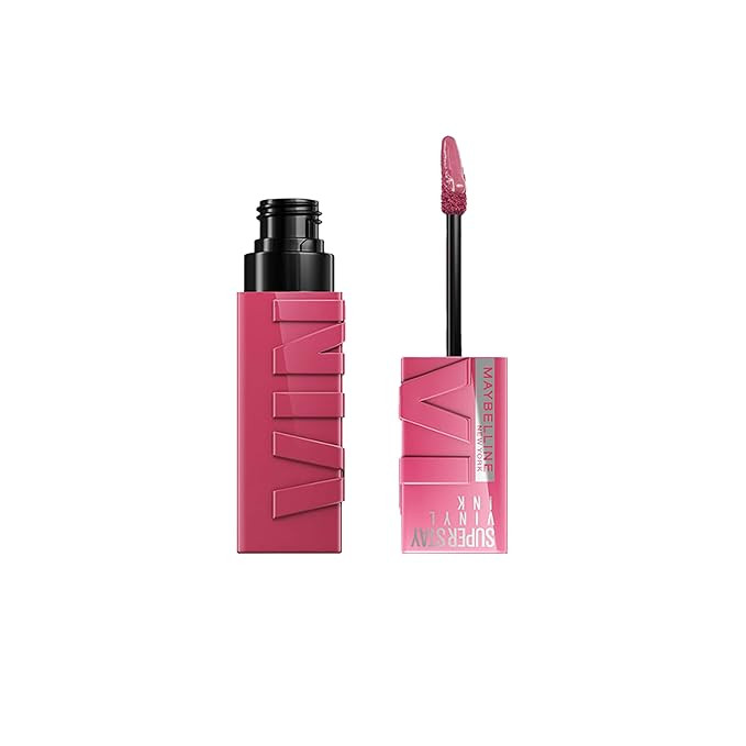 Maybelline Super Stay Vinyl Ink Longwear No-Budge Liquid Lipcolor Makeup, Highly Pigmented Color ... | Amazon (US)