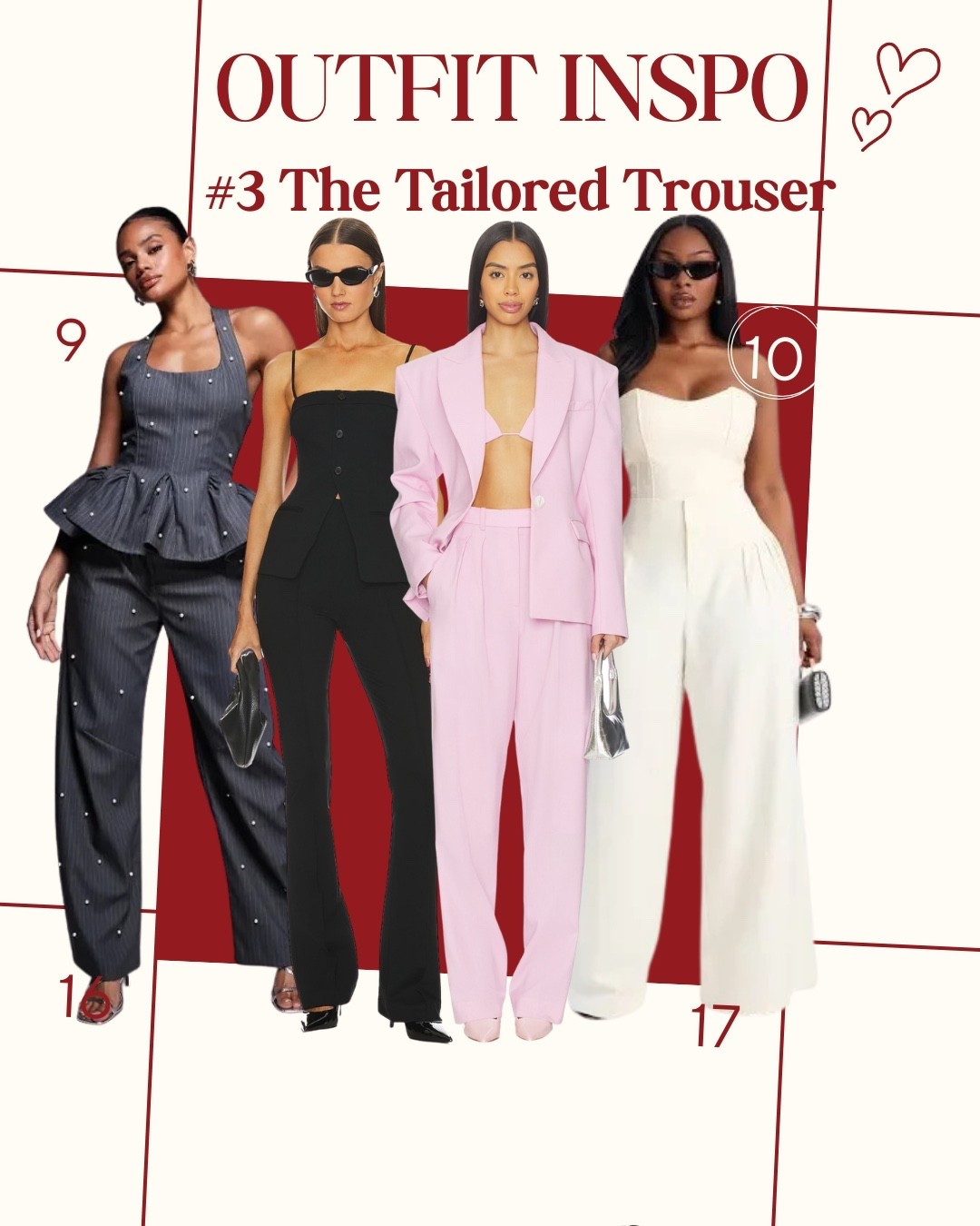 ⚜️REFRESHING YOUR WARDROBE: START W/THESE 5 PIECES ⬇️
#3️⃣ TAILORED TROUSERS

#LTKdayinmylife #LTKootd #LTKSeasonal