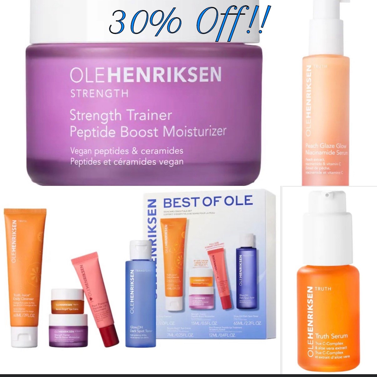 One of my favorite skincare brands is now 30% off. Today only!
#blackfriday
#beauty

#LTKGiftGuide #LTKCyberWeek #LTKgrwm