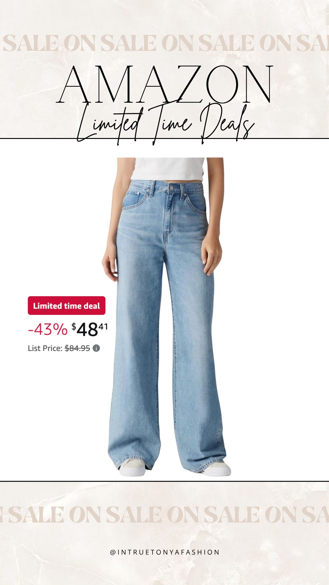Wide leg jeans on sale for Labor Day 
Levis cinch waist jeans 



Amazon outfits, fall outfit inspo, outfit ideas, casual outfits amazon, amazon outfits every day, outfit ideas 2026, fall outfits, fall outfits Amazon, midsize fall outfit inspo, petite outfits for fall, Amazon fall fashion, casual fall style, trending fall fashion, September outfit ideas, jeans for fall, high waisted jeans, wide leg jeans,

#LTKootd #LTKSaleAlert #LTKPetite