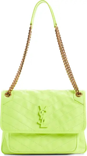 Medium Niki Matelassé Leather Shoulder Bag | Nordstrom