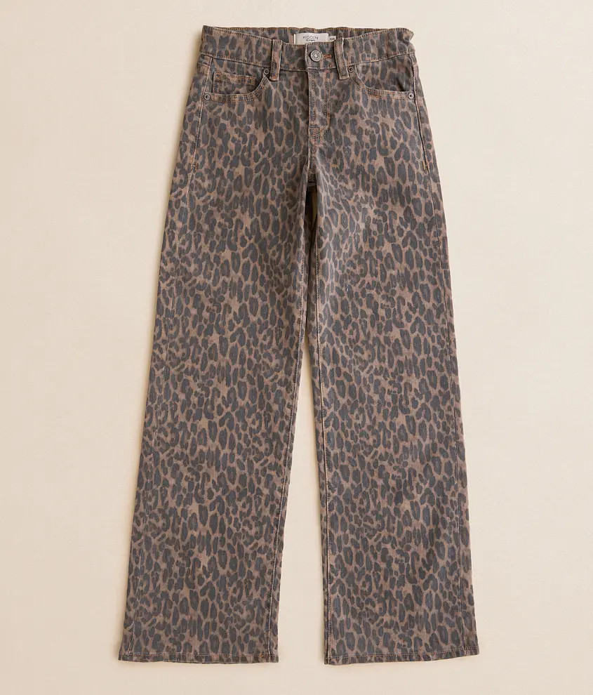 Girls - Mini Blake Dad Cheetah Jean | Buckle