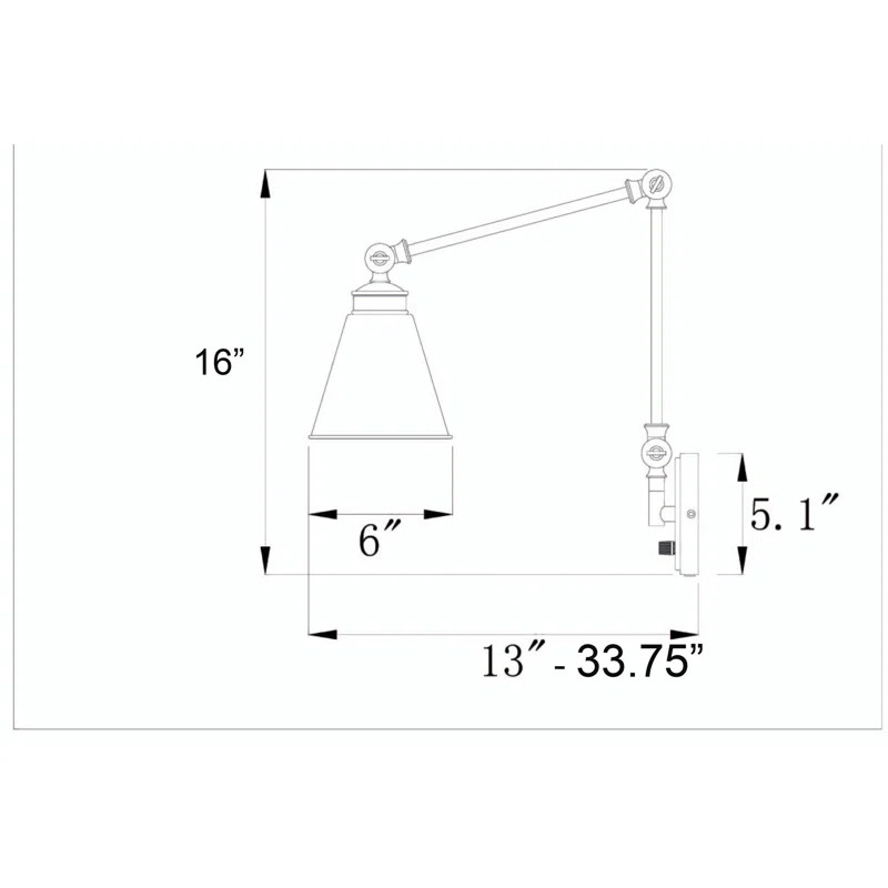 Beckham Swing Arm Sconce | Wayfair North America