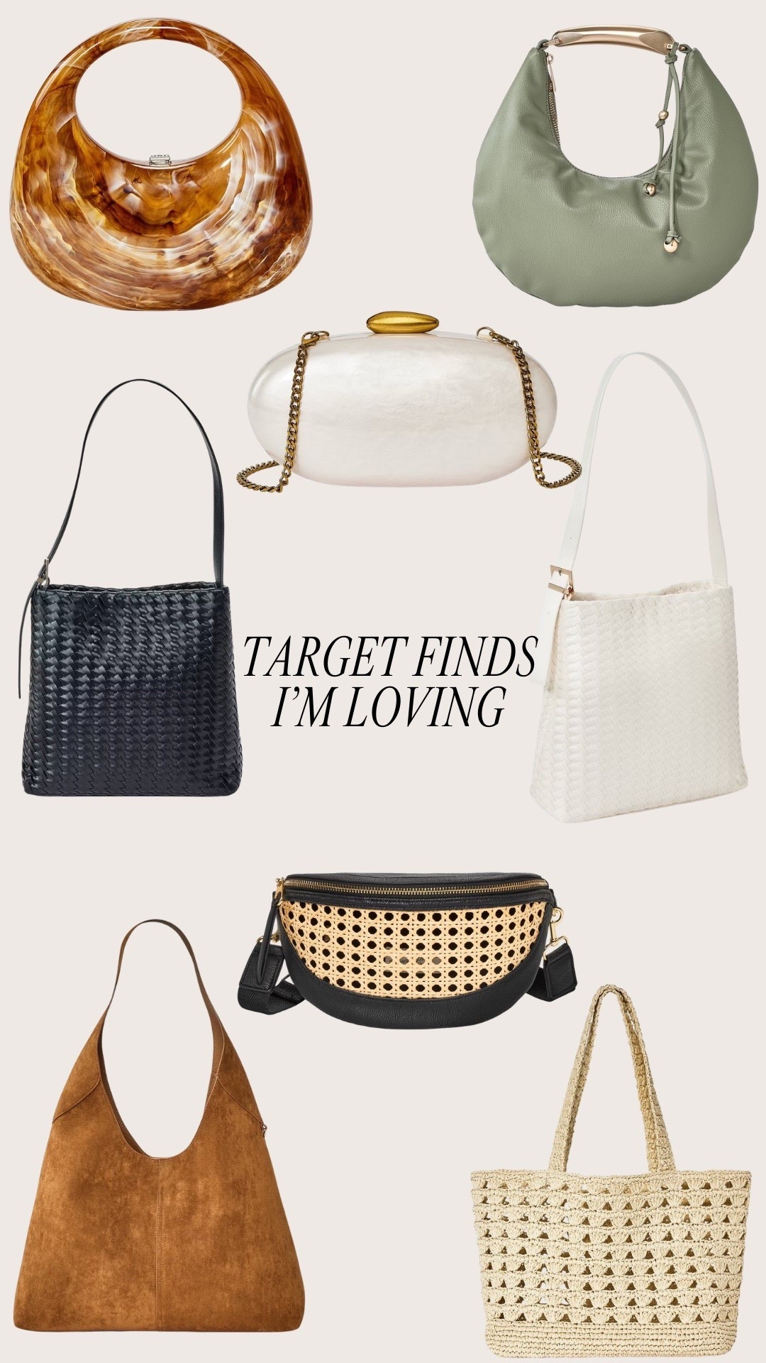 Target handbags I’m loving for Spring! 😍

#LTKootd #LTKgrwm #LTKSeasonal