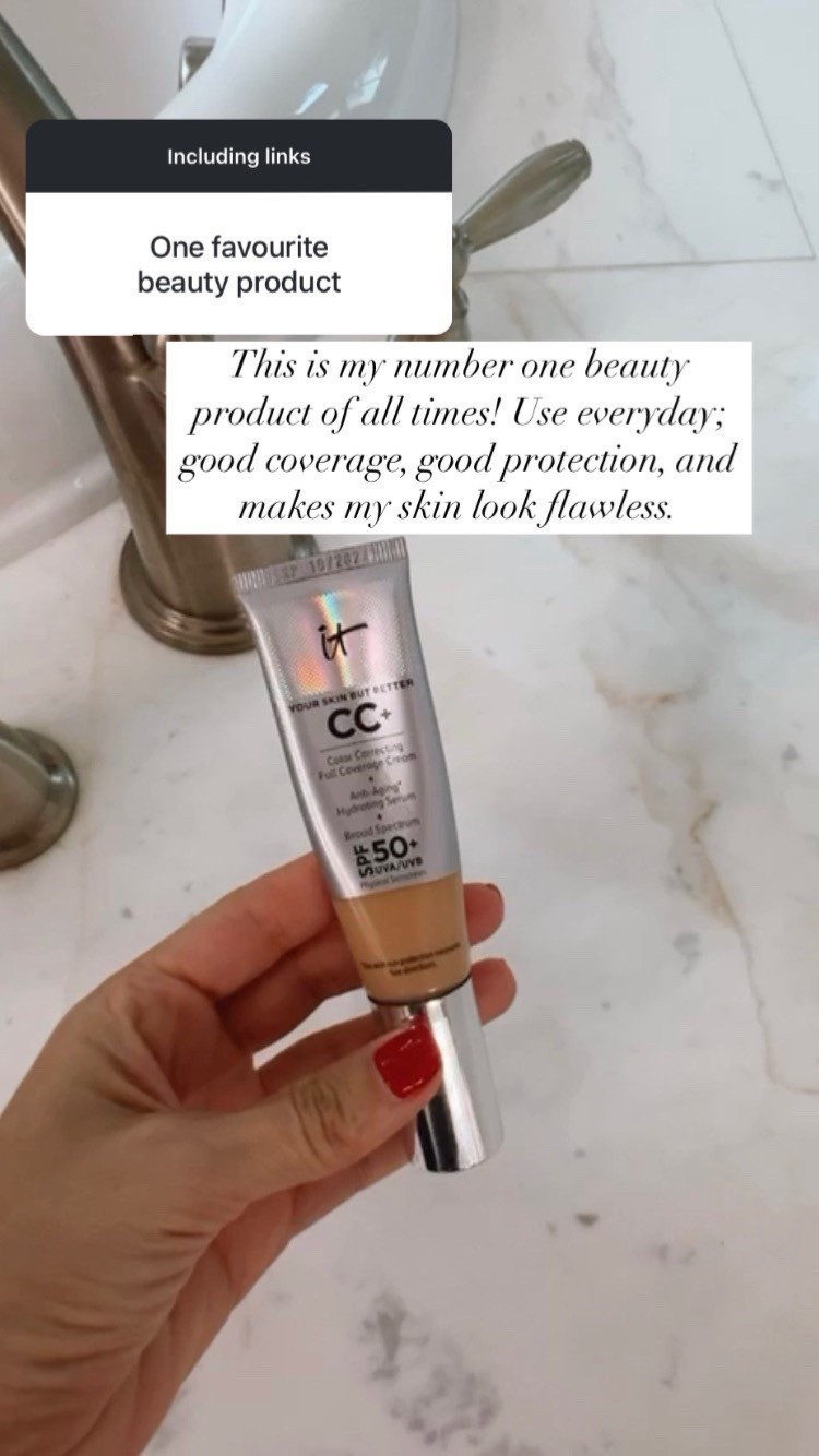 This is my number one beauty product of all times! Use everyday; good coverage, good protection, and makes my skin look flawless.



#LTKOver40 #LTKselfcare #LTKBeauty