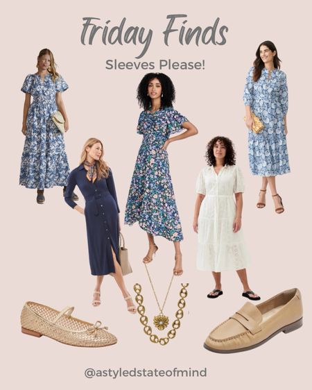 Friday’s Finds featuring a gorgeous selection of sleeved dresses to feel confident and special this Spring for any occasion! 

Spring outfit, work outfit, date night 

#LTKover40 #LTKtravel #LTKmidsize