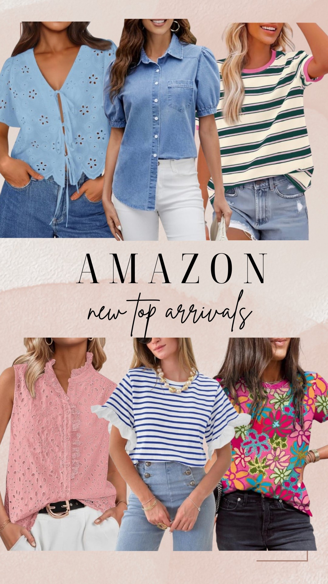 New Amazon Tops for summer!


#LTKStyleTip #LTKWorkwear #LTKFindsUnder50
