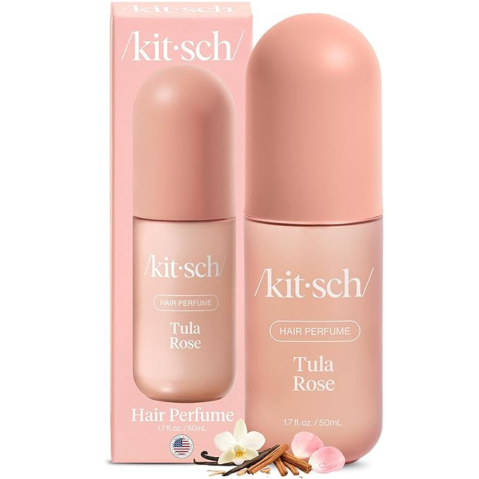 Kitsch Hair Perfume for Women - Tula Rose | Clean, Deodorizing & Patented Odor-Eliminating Techno... | Amazon (US)