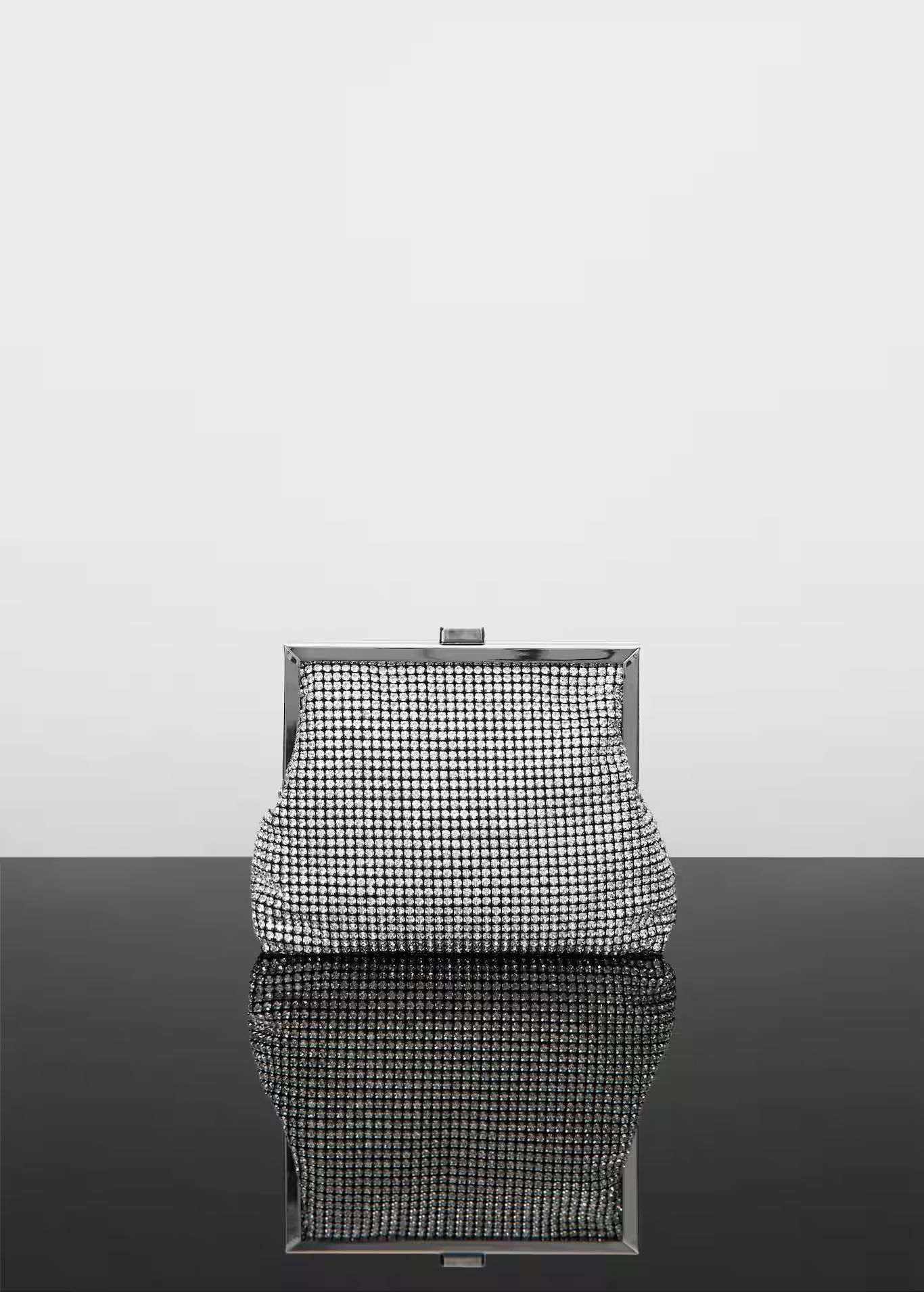 Crystal clutch bag -  Women | Mango United Kingdom | MANGO (UK)