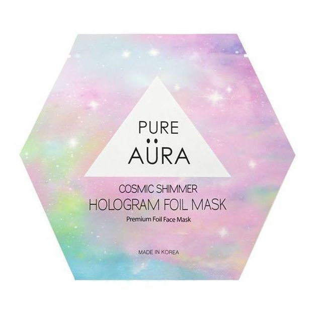 Pure Aura Cosmic Shimmer Foil Mask - 0.88 fl oz | Target