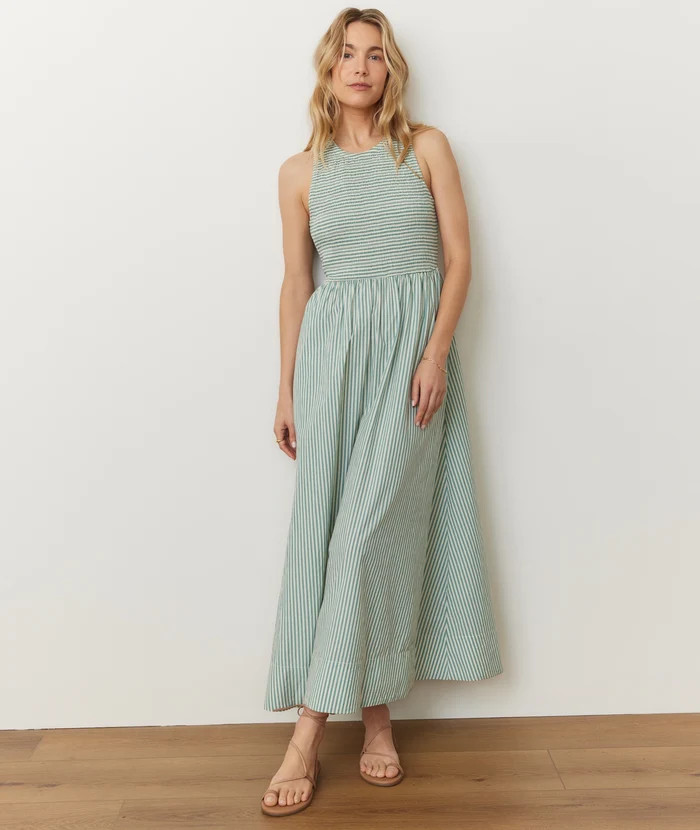 Darcy Poplin Smocked Dress | Marine Layer