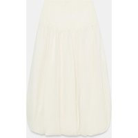 Zara - Structured Knit Balloon Skirt - Ecru - L - Woman | Zara US