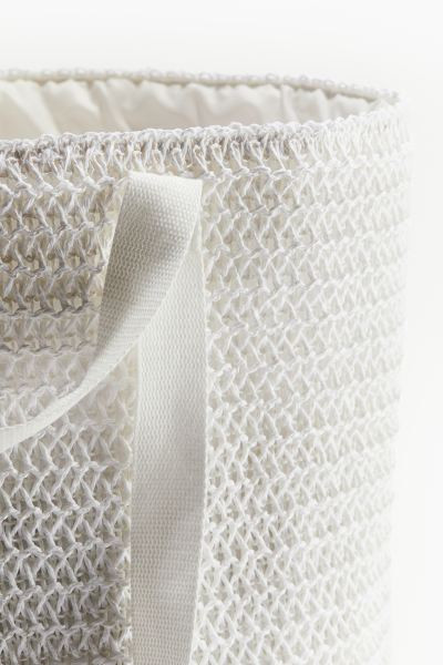Straw shopper - White - Ladies | H&M GB | H&M (UK, MY, IN, SG, PH, TW, HK)