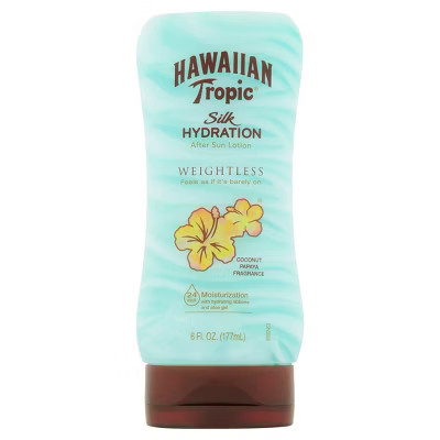 Hawaiian Tropic Silk Hydration Weightless After Sun Lotion - 6oz | Target