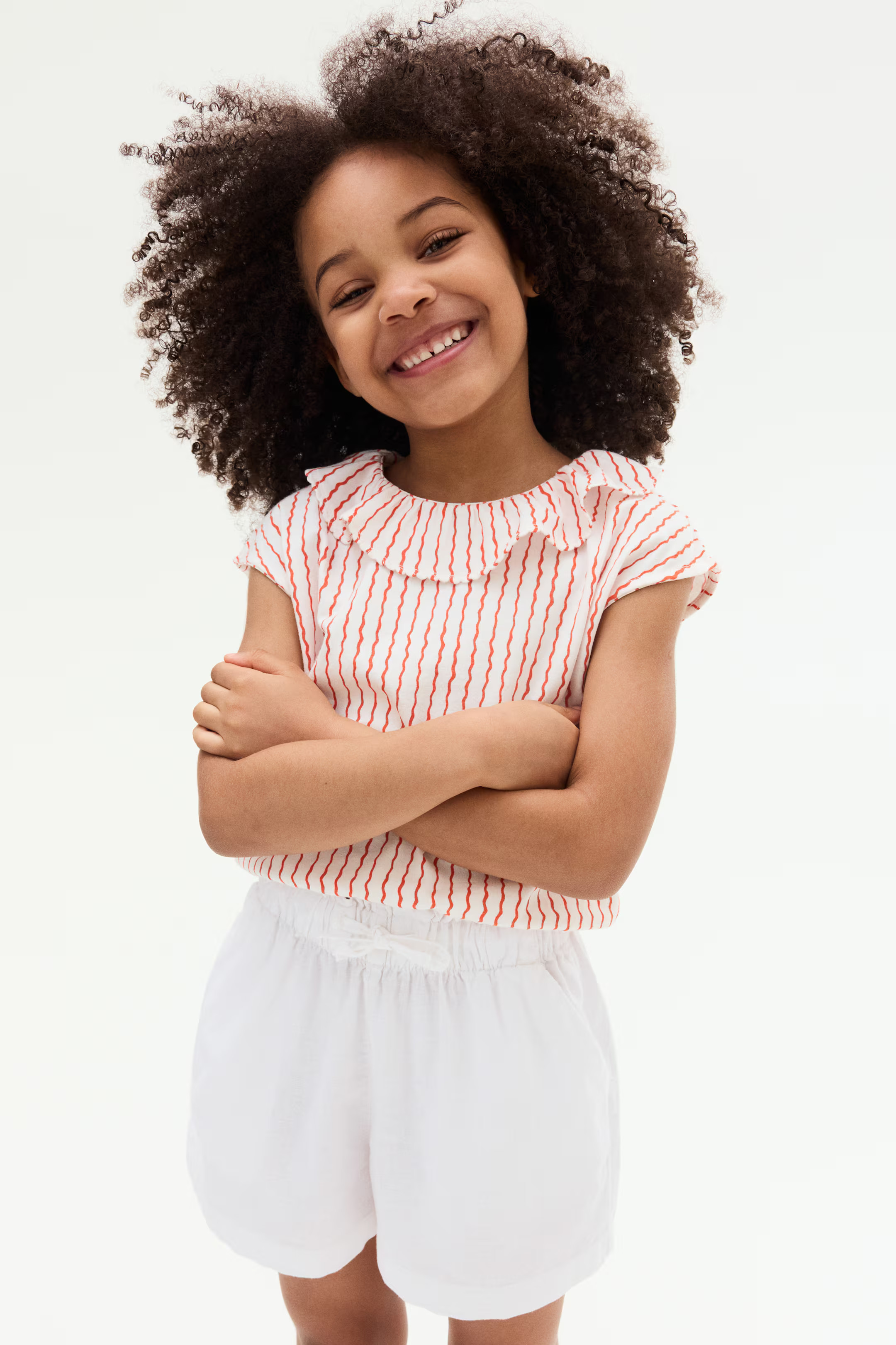Linen-blend Shorts | H&M (US + CA)