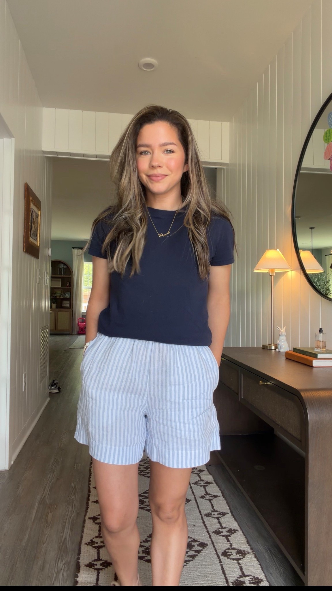 Wearing a size small in these! @Quince #quincepartner