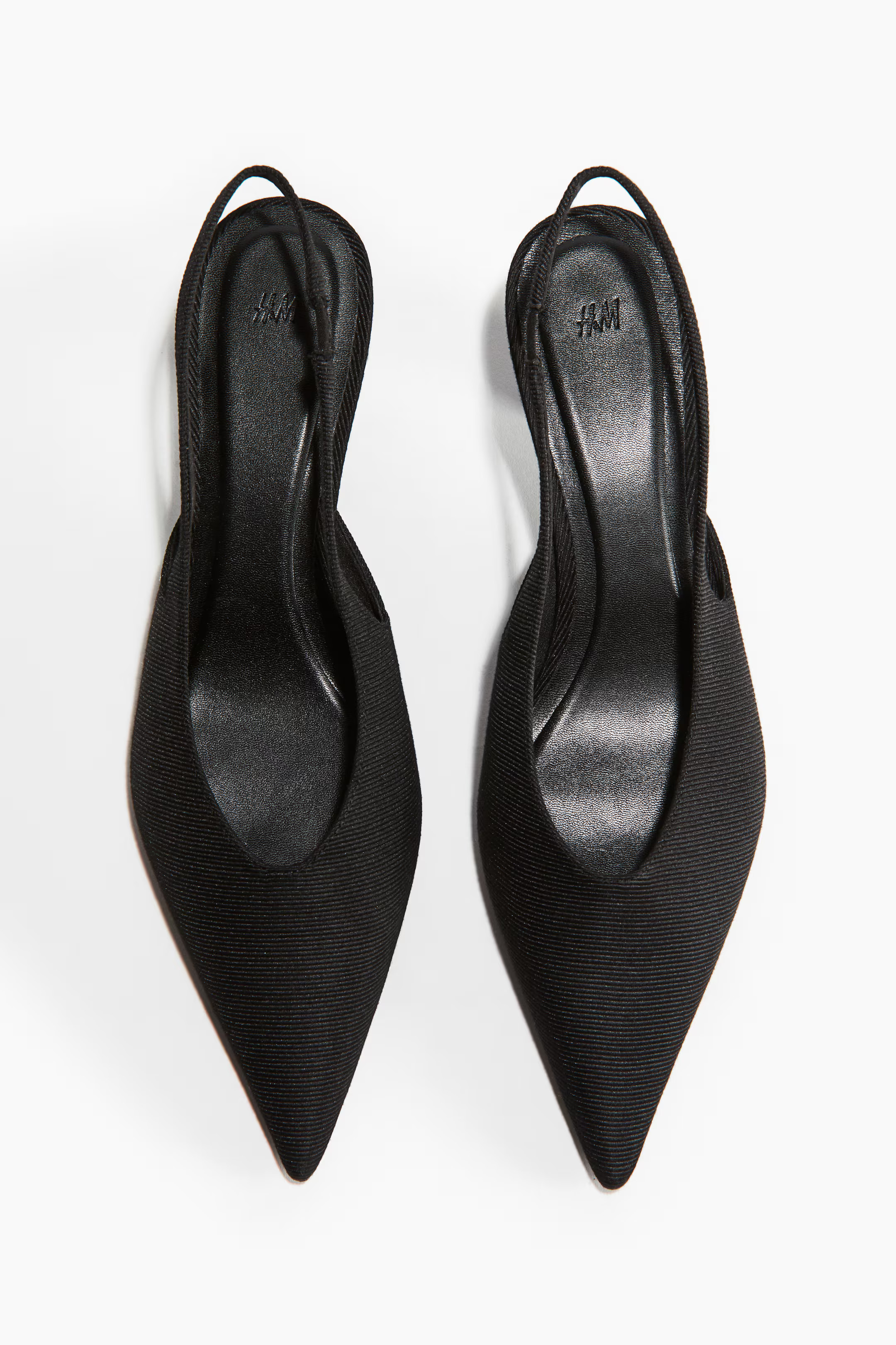 Pointed Slingbacks - Black - Ladies | H&M CA | H&M (US + CA)