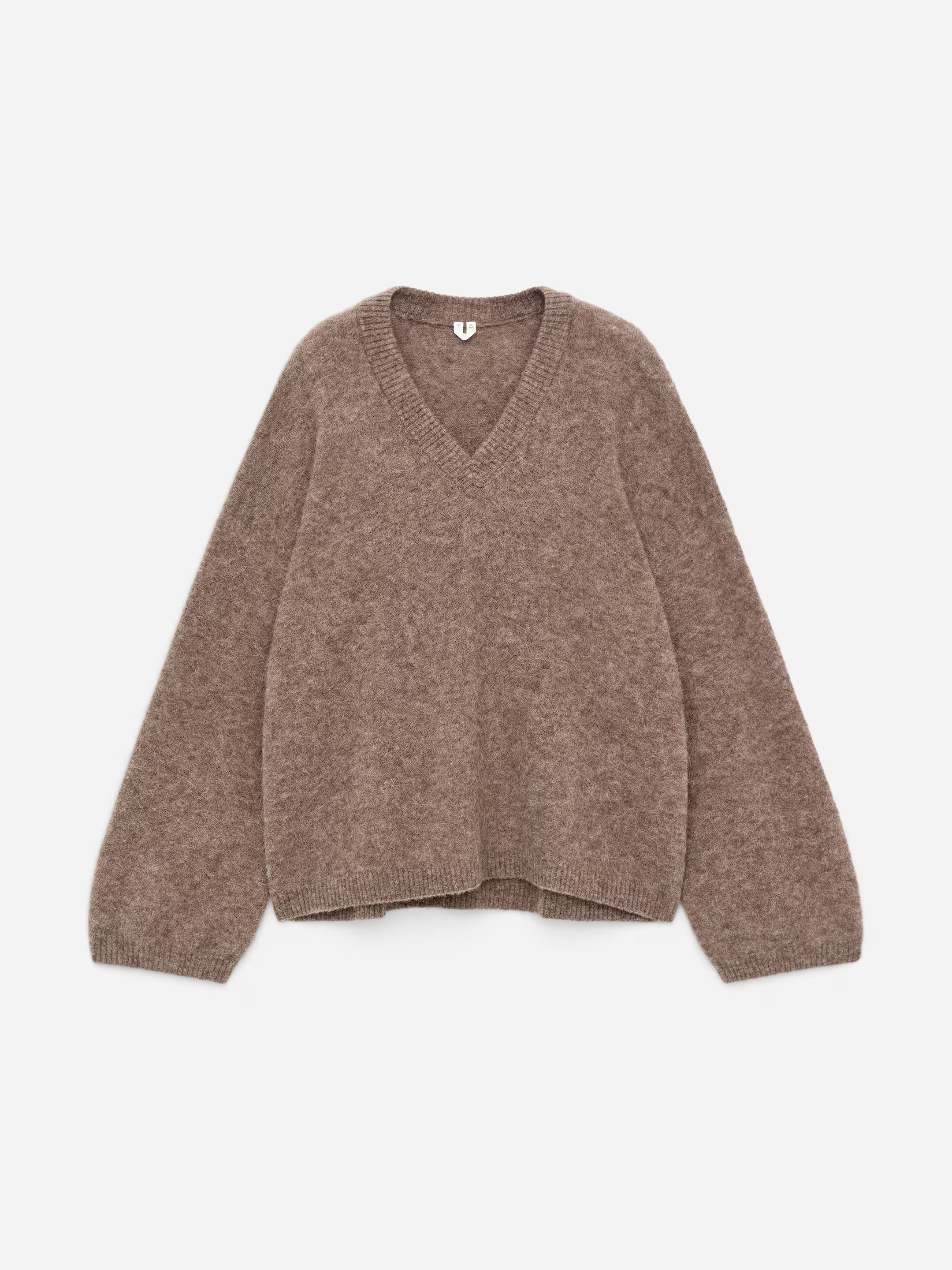 Alpaca-Wool Blend V-Neck Jumper | H&M (UK, MY, IN, SG, PH, TW, HK)