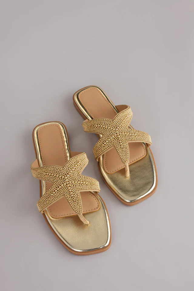 Beachside Charm Starfish Sandals | Windsor Stores