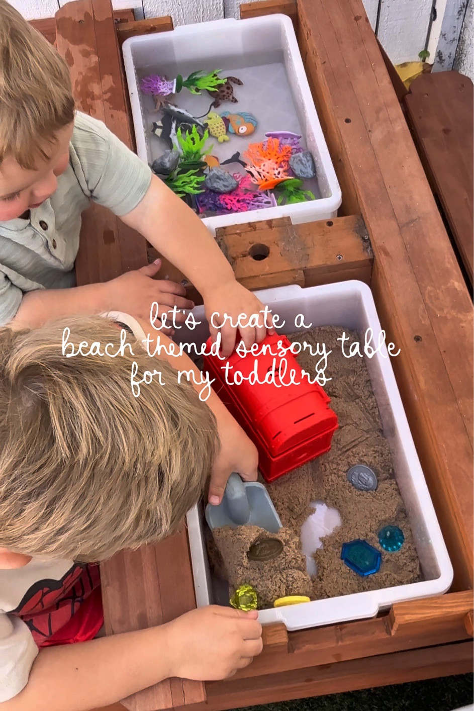 everything I used for a beach themed sensory table for my toddlers! 


Toddler activities 
Ocean theme sensory table 
Toddler games 
Toddler toys 
Summer activities 

#LTKmomlife #LTKKids
