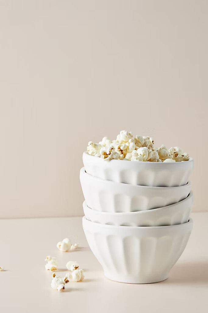 Matte Latte Bowls, Set of 4 | Anthropologie (US)