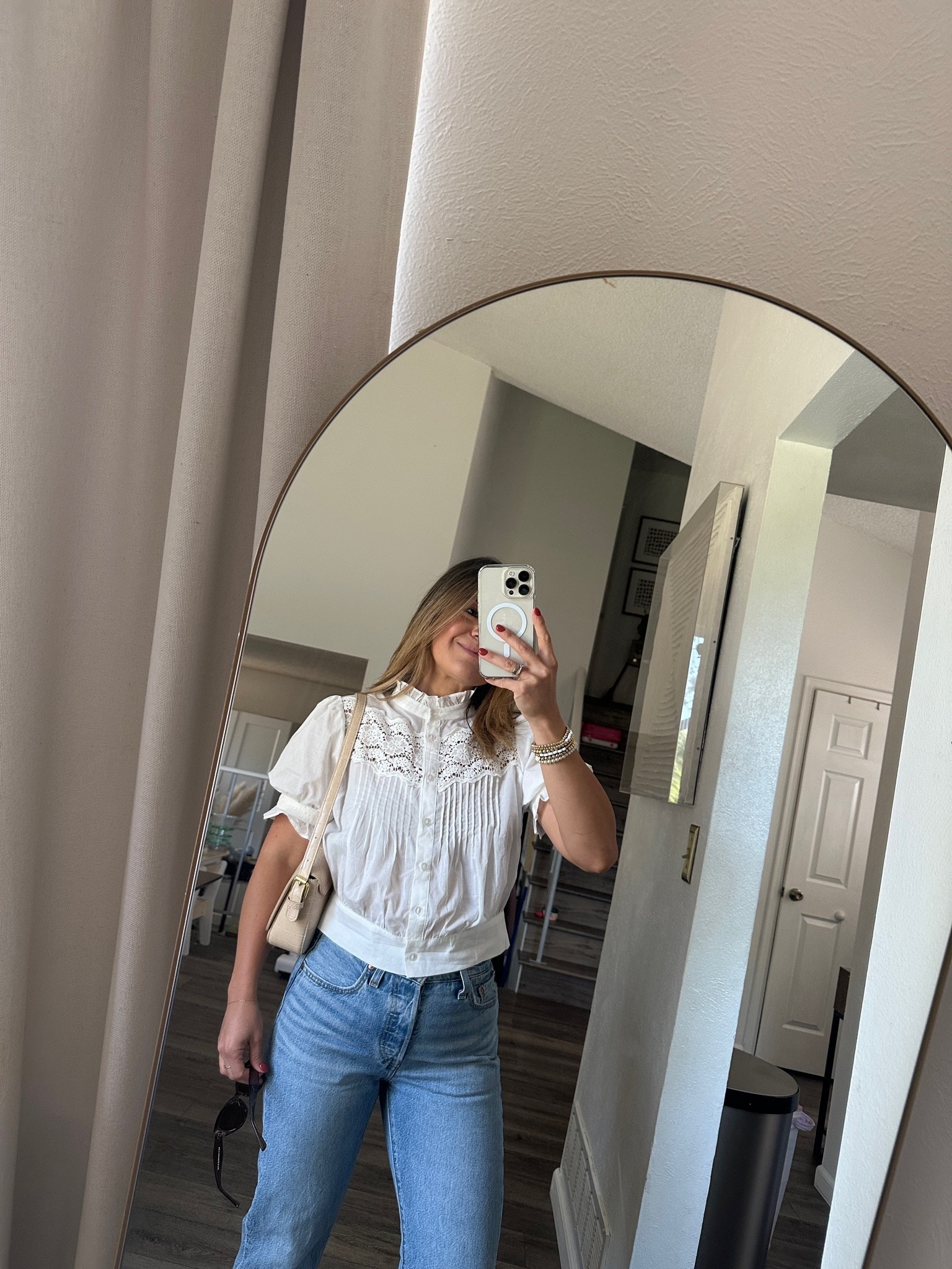 How adorable is this top!! It’s from Simple Retro a brand I was recently introduced to!
It’s so beautiful! Runs tts, wearing size xs
Jeans size 25

#LTKootd #LTKSeasonal #LTKmomlife