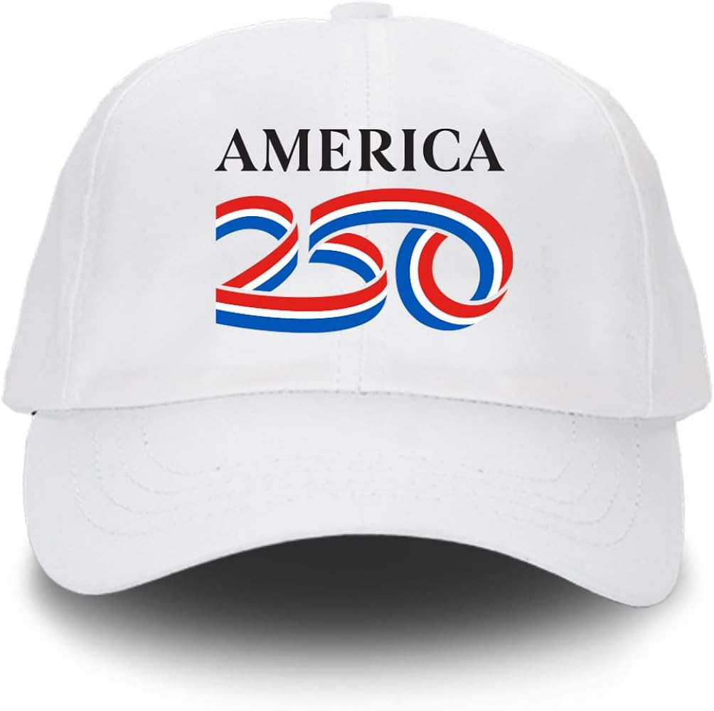 250 Anniversary USA Hat, Official AMERICA250 Headwear, Unstructured Cap, 4th of July & Authentic ... | Amazon (US)