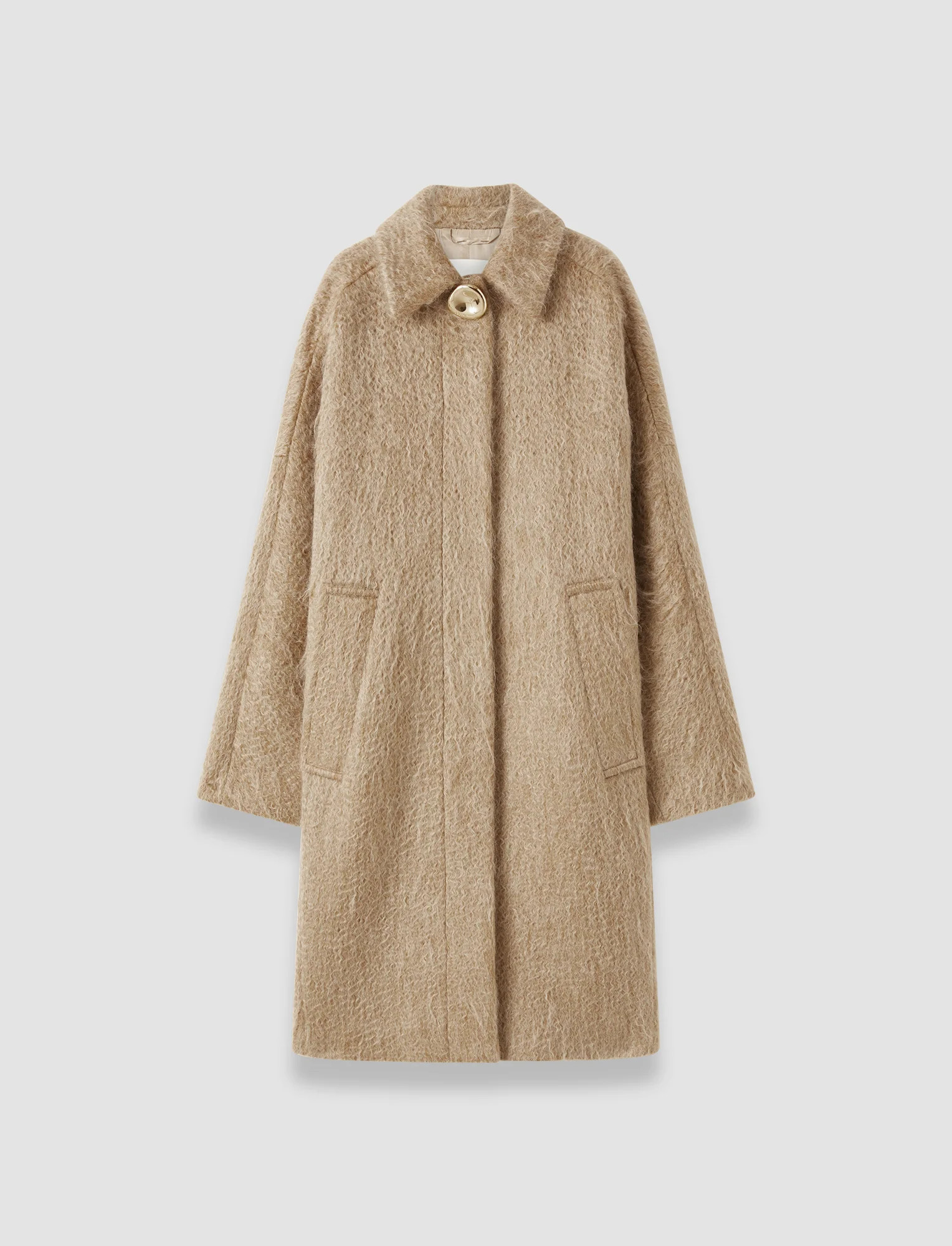 Alger Water Weave Wool Coat | Joseph