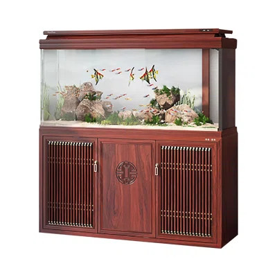 74-89 Gallon Glass+Aluminum Modern Eco Aquarium Tank | Wayfair North America