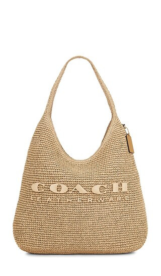Straw Brooklyn Shoulder 39 Bag in Natural | Revolve Clothing (Global)