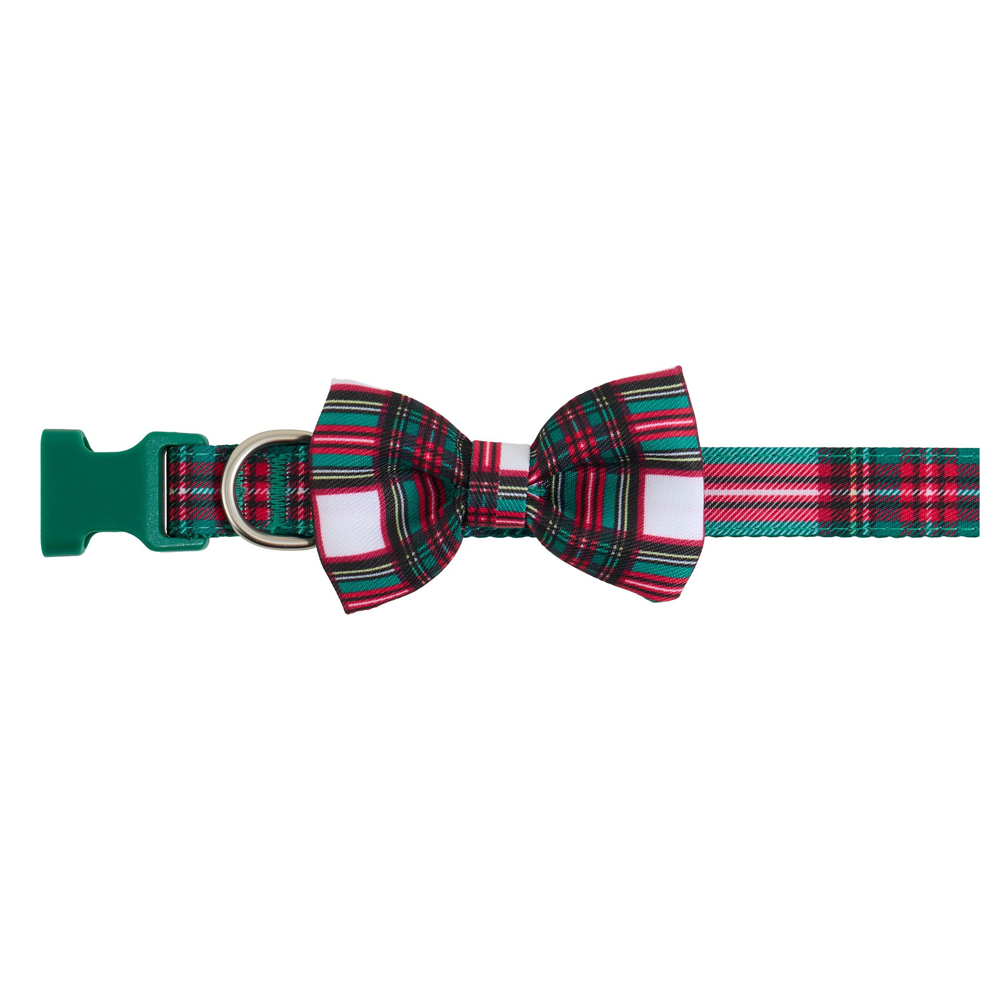 Merry & Bright&trade; Plaid Dog Collar | PetSmart
