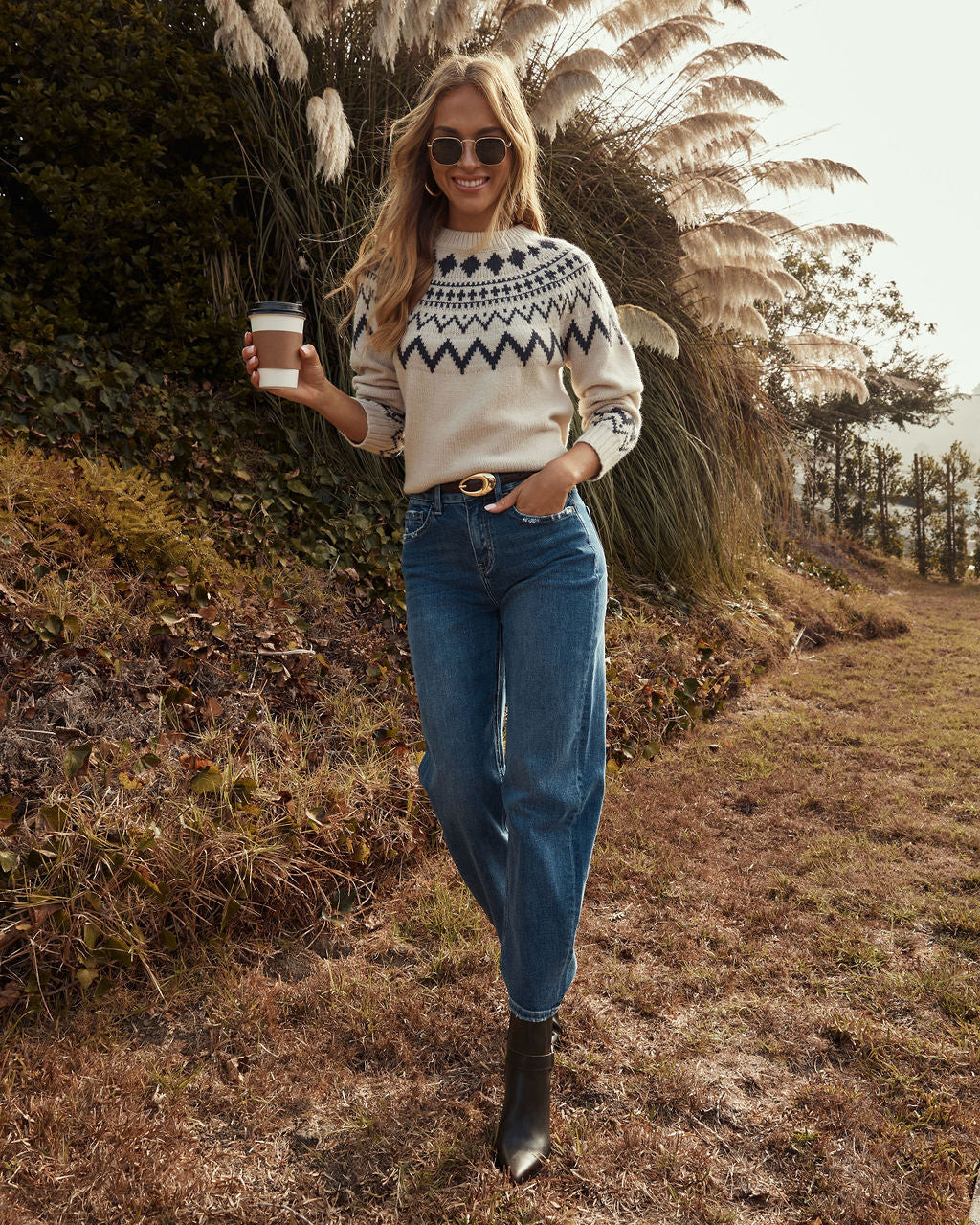 Misty Mornings Abstract Sweatshirt | VICI