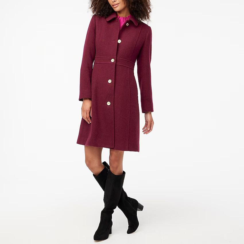 Wool-blend lady coat | J.Crew Factory