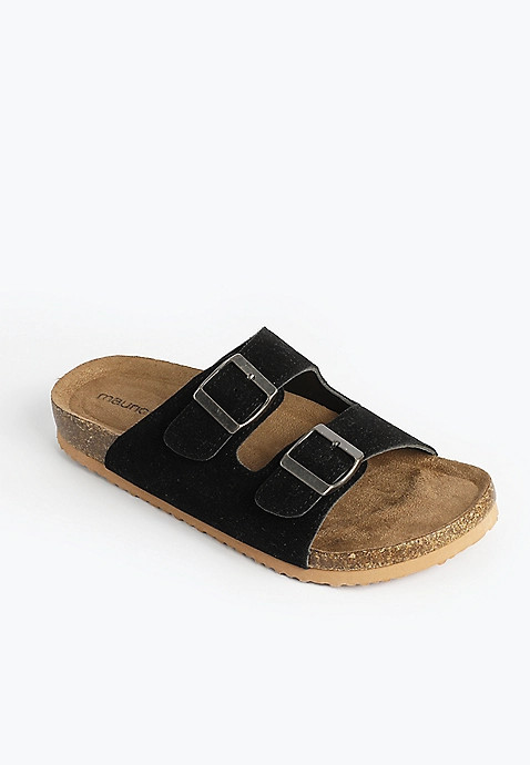 SuperCush Chloe Two Band Footbed Sandal | Maurices